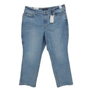 NWT JUDY BLUE High Waist Vintage Straight Jeans Medium Blue Wash Size 20W